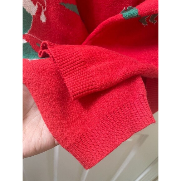 MEROKEETY T-REX UGLY SWEATER - Picture 4 of 11